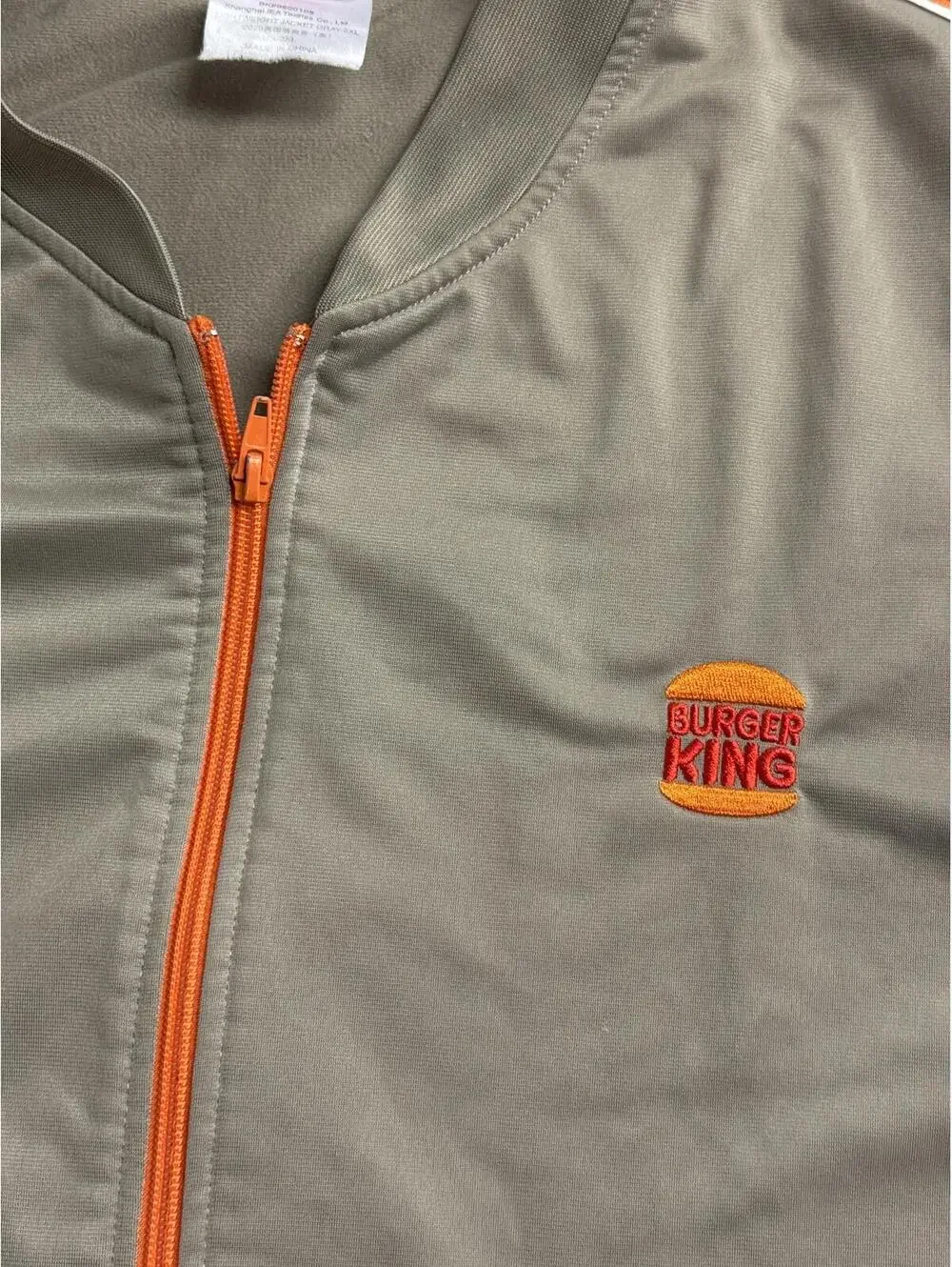 Burger King Jacket - Employee Style Old School BK Logo 2XL